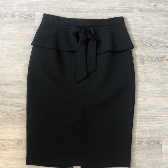 Zara peplum black skirt - Picture 10 of 11